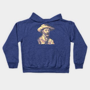 Vincent Van Gogh Portrait Kids Hoodie